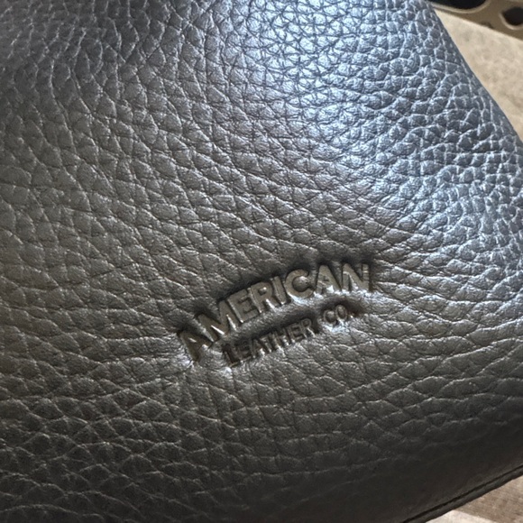 Elegant Black Leather Clutch - Picture 9 of 11